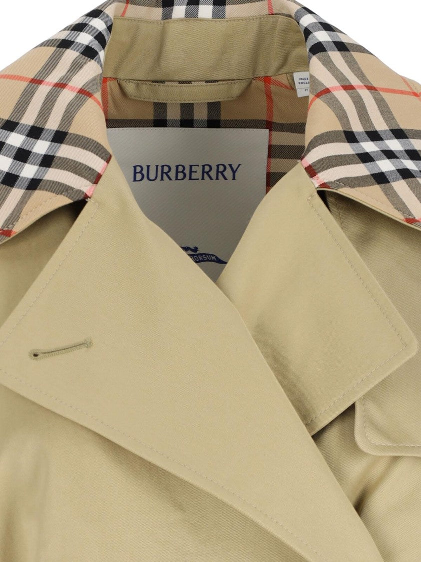 Burberry Double-Breasted Trench – Beige