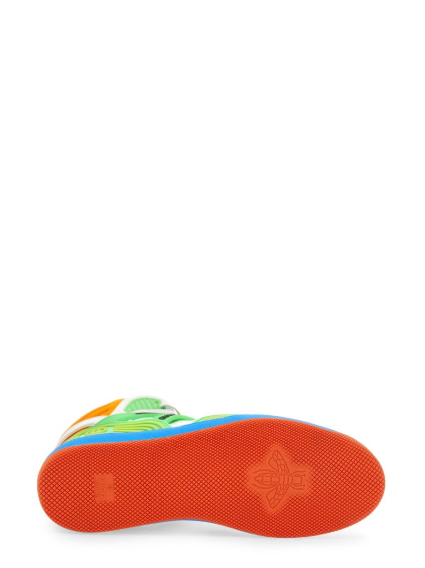 Gucci Low-Height Basketball Sneakers With 2.5 Cm Rubber Sole