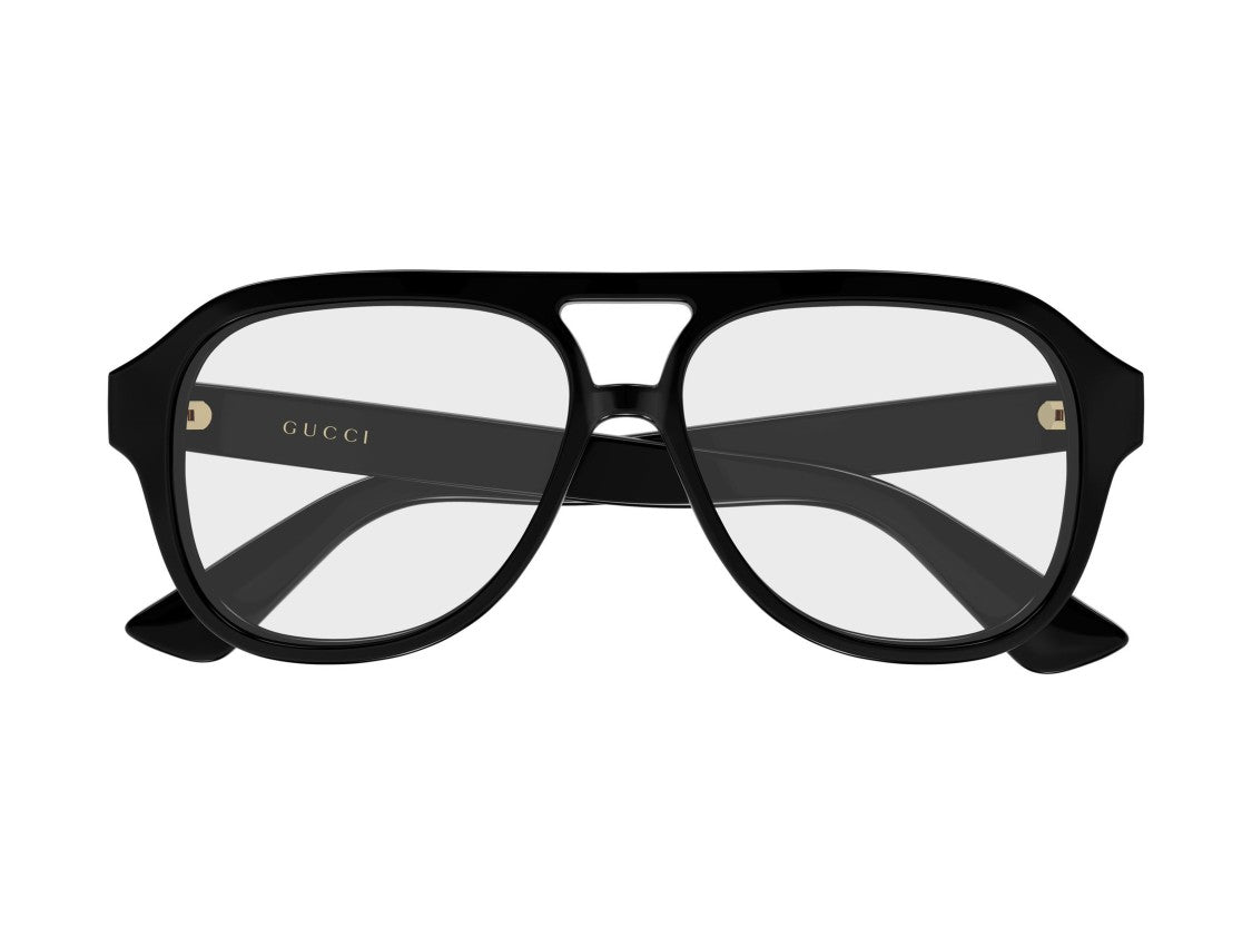 Gucci Gold Gg2192o Oversized Aviator Sunglasses