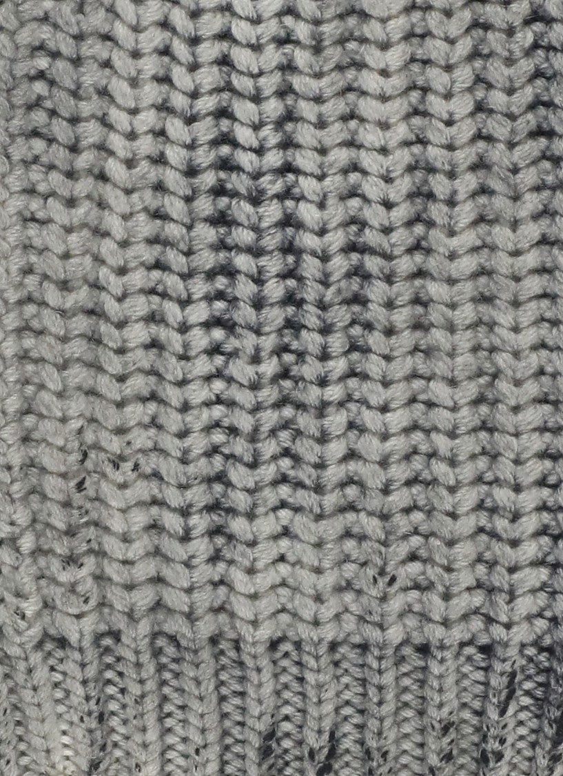 Avant Toi Grey Wool And Cashmere Beanie