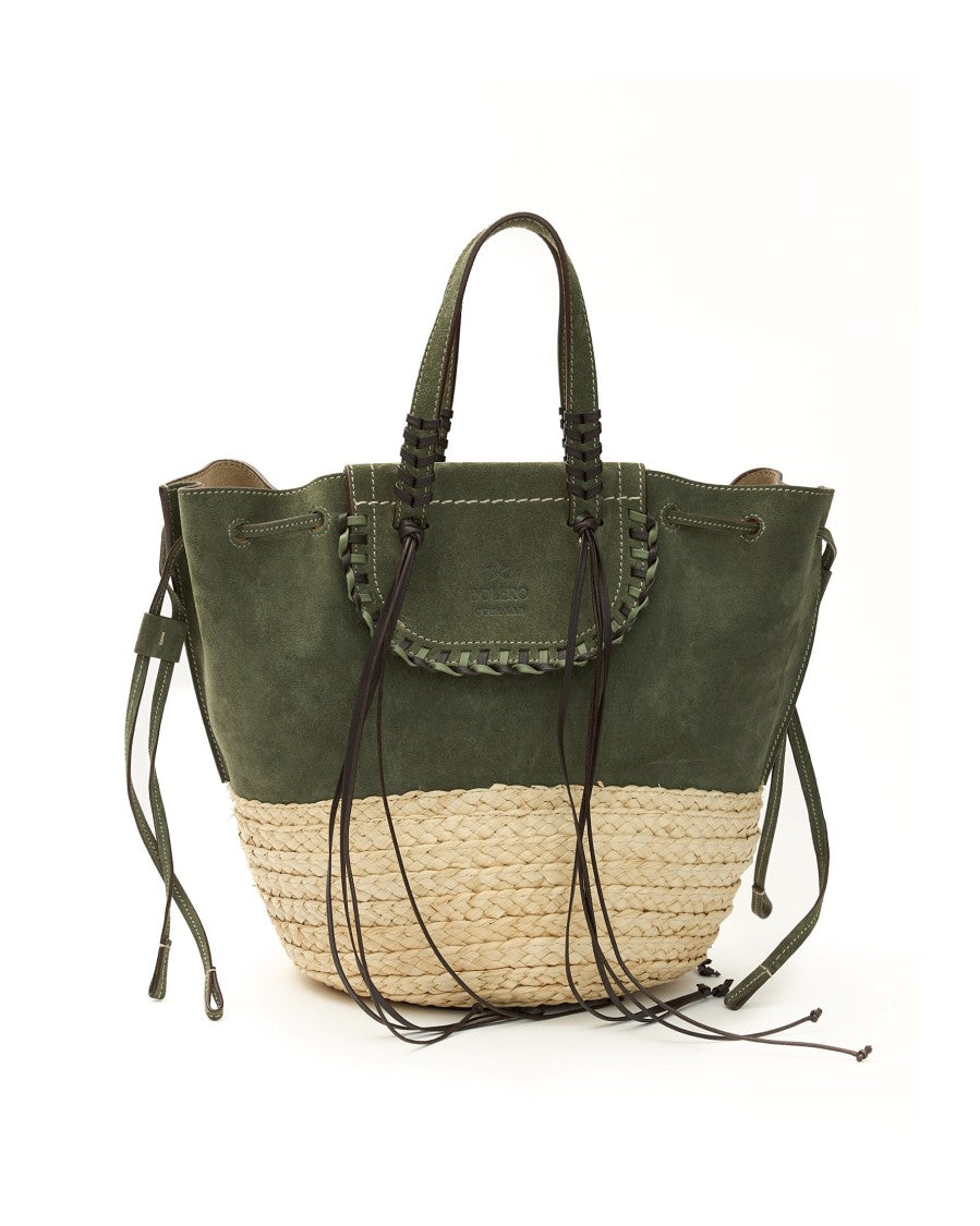 Cuba Lab Women's Tote Bag – Green/Beige