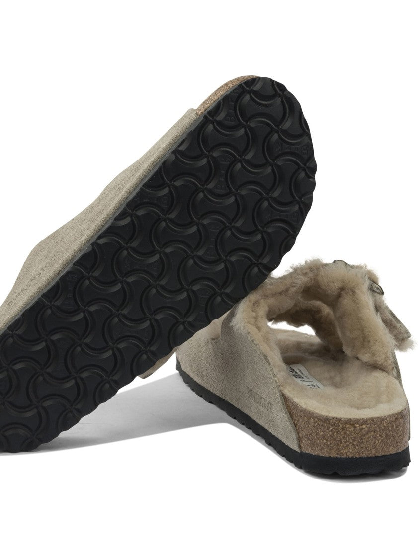 Birkenstock "Arizona Shearling" Sandals