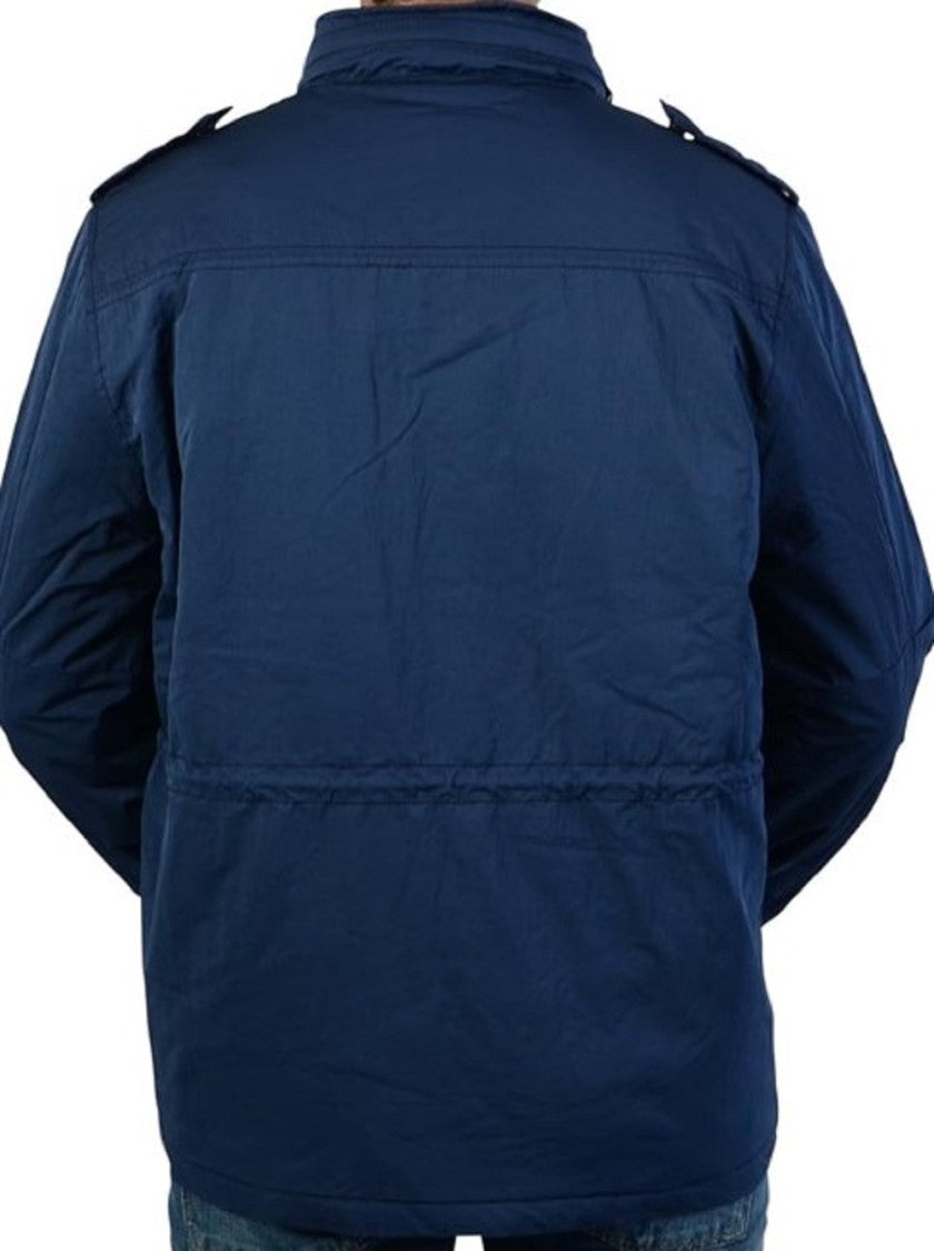 Pepe Jeans Long Sleeve Blue Jacket Functional Pockets