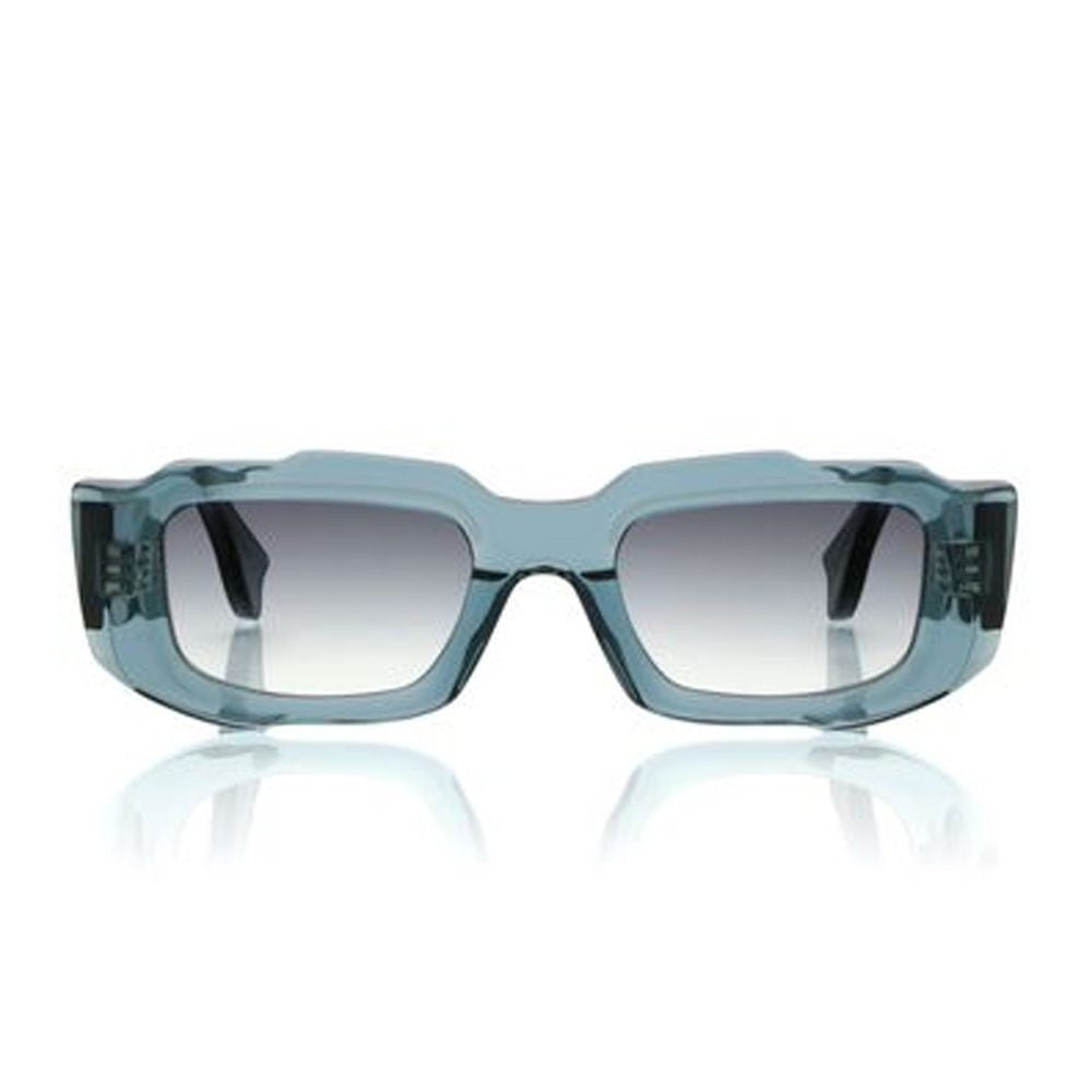 Monokol Concept Eyewear Mk285 Squared Transparent Blue Sunglasses