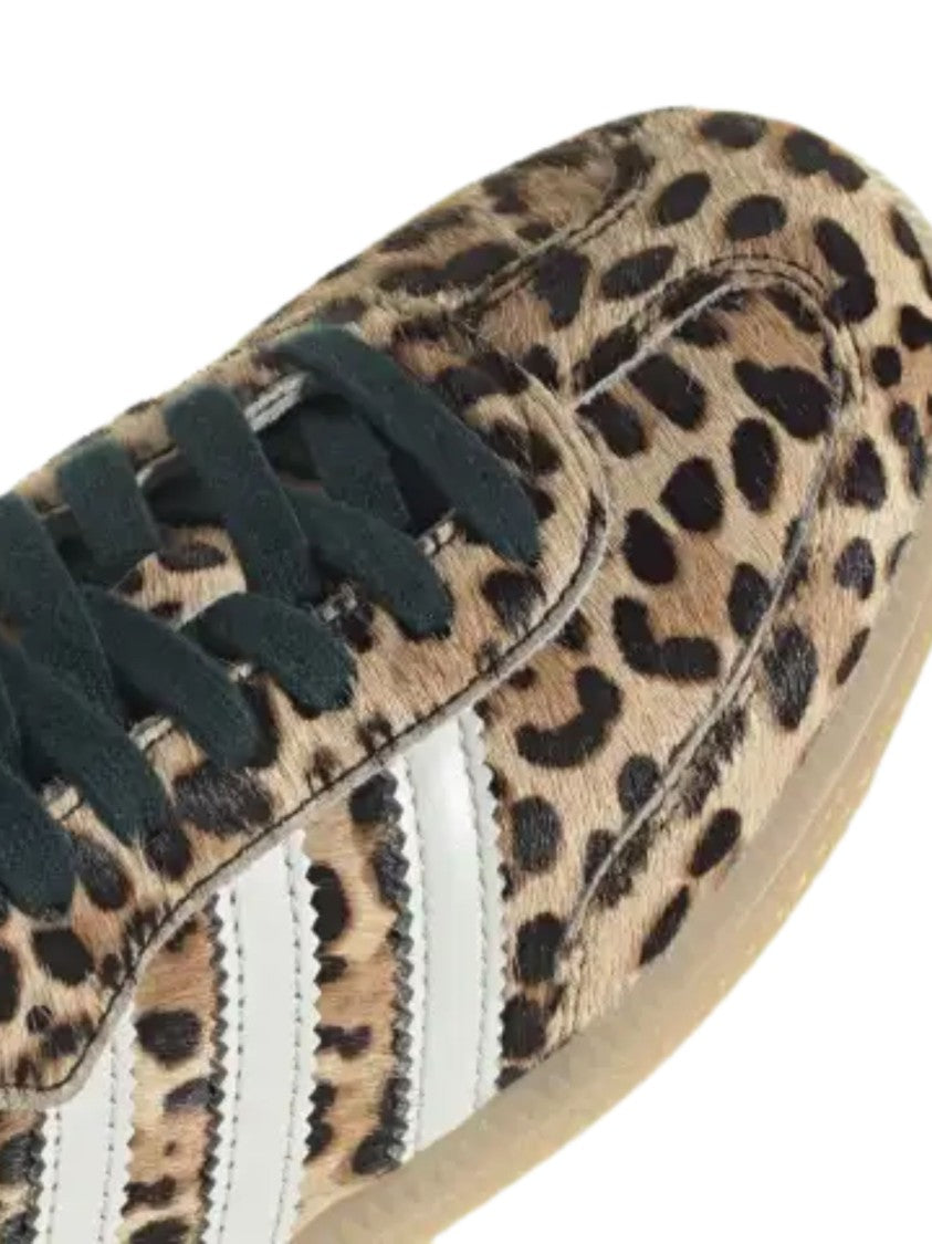 Adidas Multicolor Leopard Suede Samba Sneakers