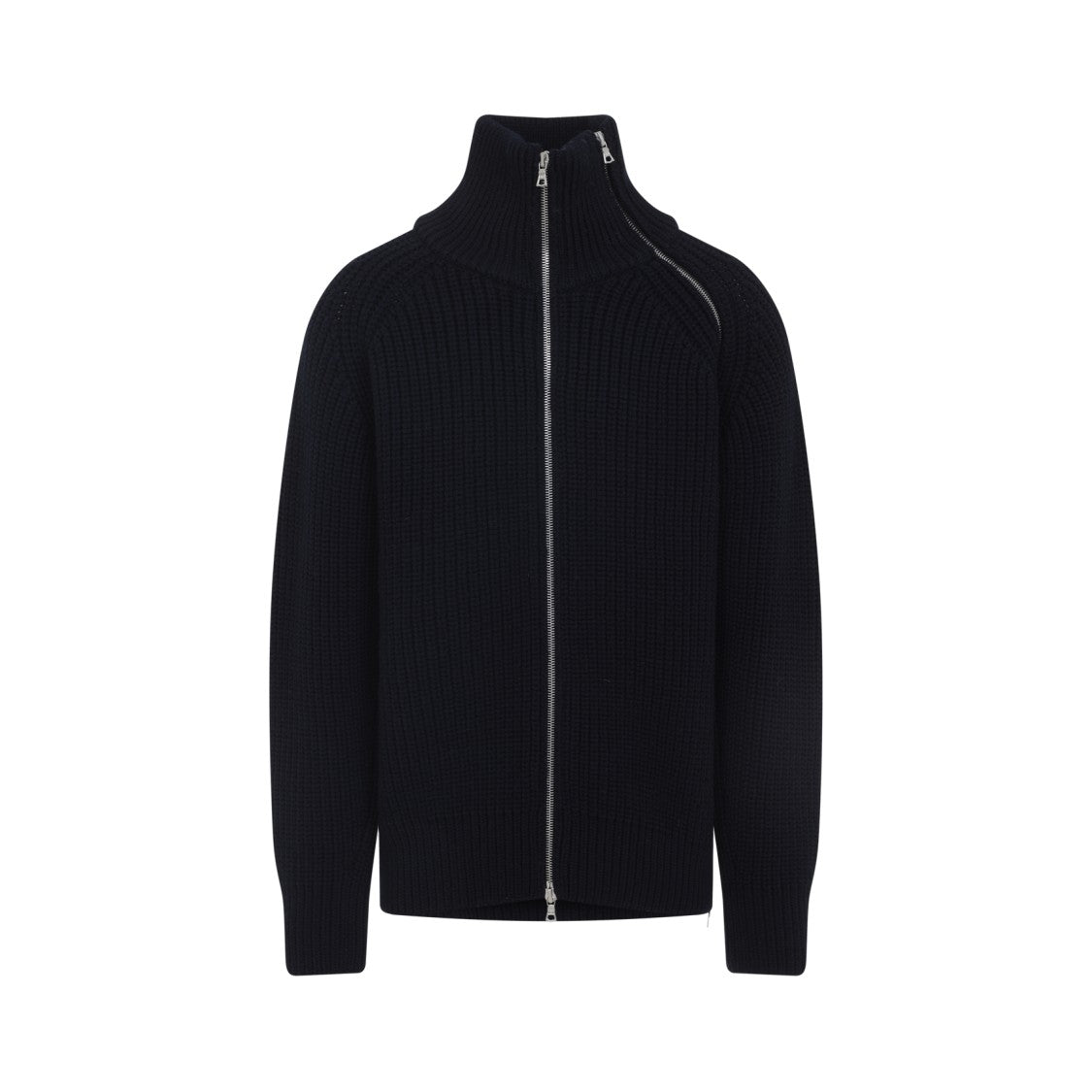Dries Van Noten Monty Bis Black Wool Pullover