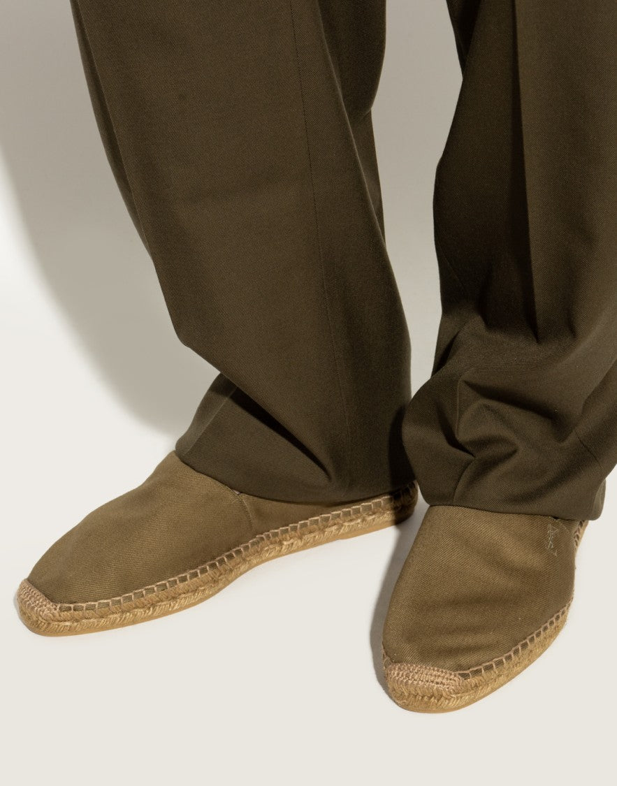 Saint Laurent Cassandre Ysl Logo Espadrilles