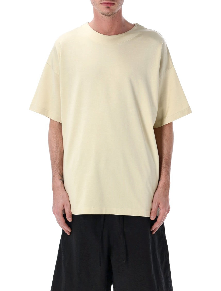 Fear Of God Clean Neck Stone Wash Cotton T Shirt