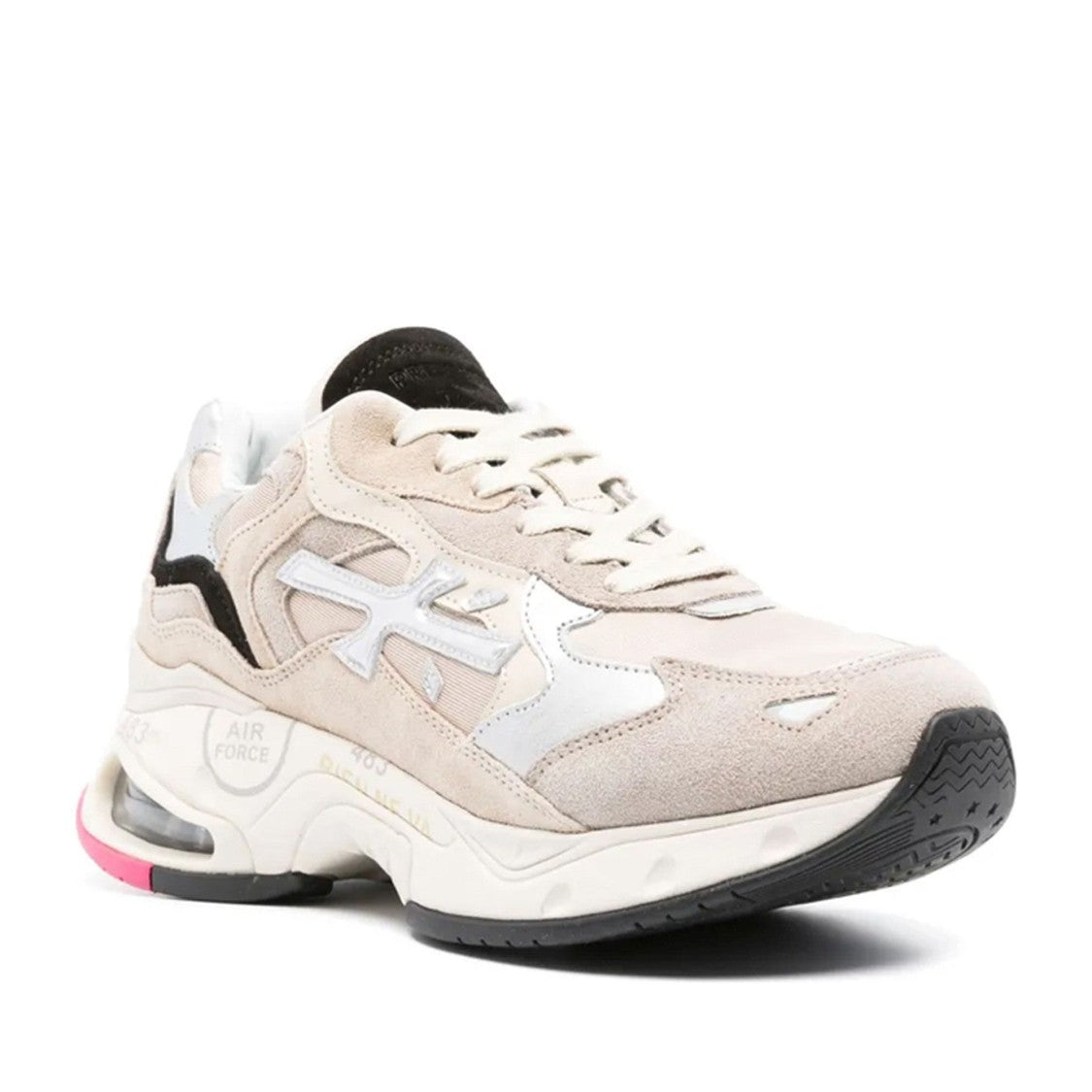 Premiata Multicolor Sharkyd Leather Chunky Sneakers