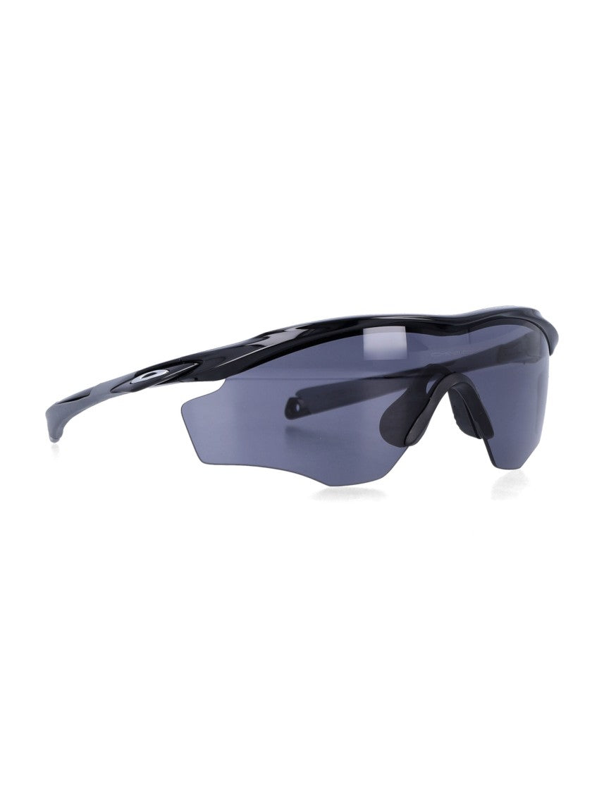 Oakley Wraparound Lens Sunglasses With Aerodynamic Design