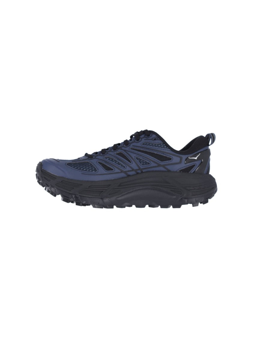 Hoka "Stealth/Tech Mafate Speed 2" Sneakers – Black/Blue