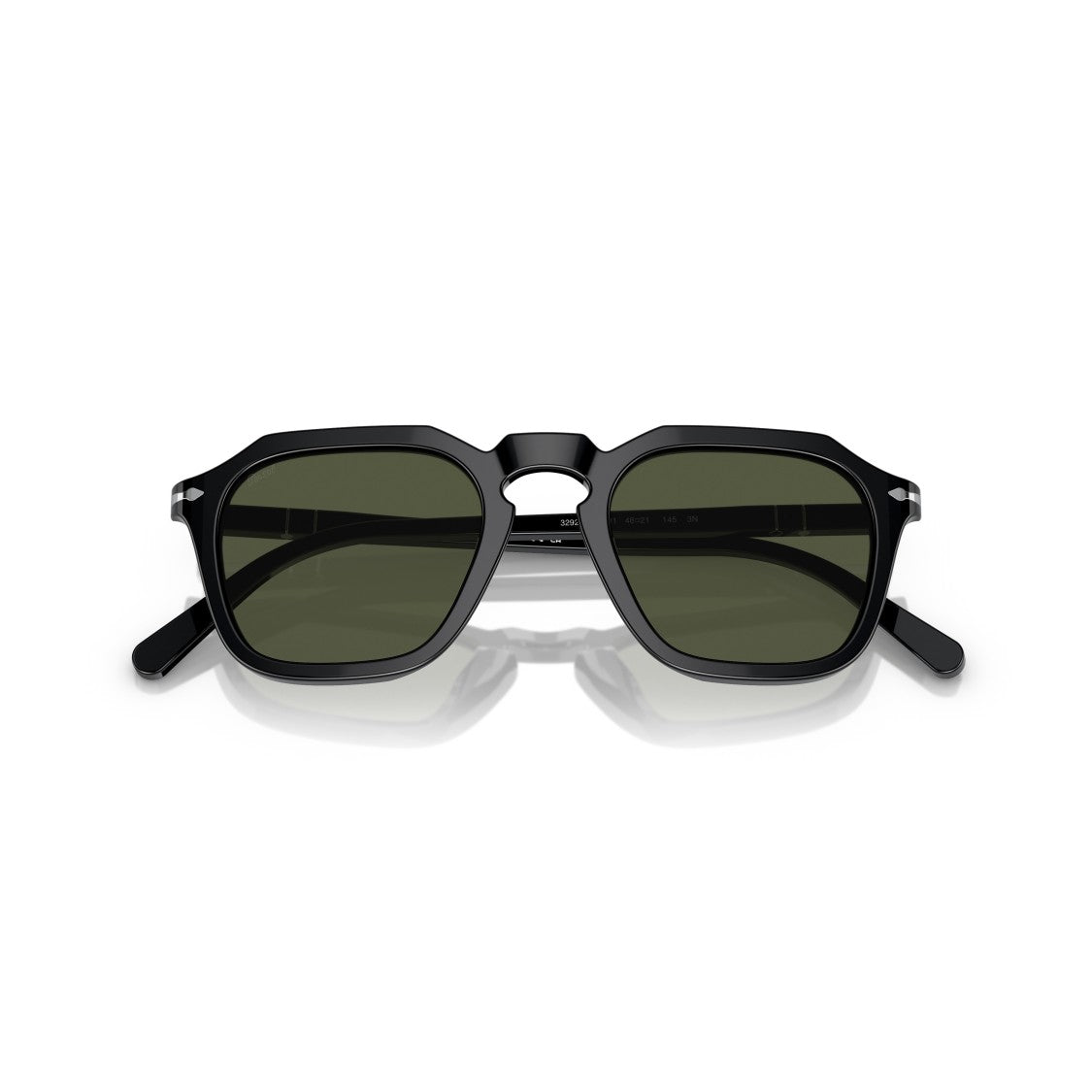 Persol 0Po3292s Geometric Acetate Sunglasses With Glossy Finish
