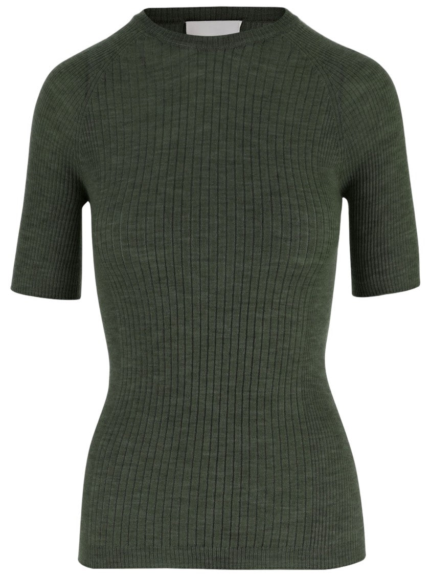 Sa Su Phi Cashmere Blend Ribbed T-Shirt