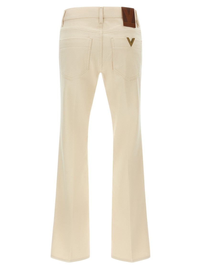 Valentino Garavani Flared Leg Denim Jeans