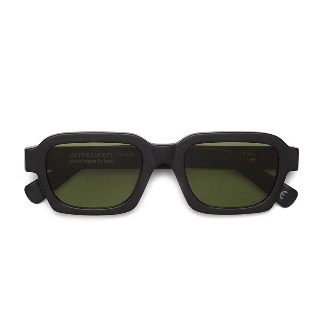 Retrosuperfuture Matte Black Caro Acetate Sunglasses