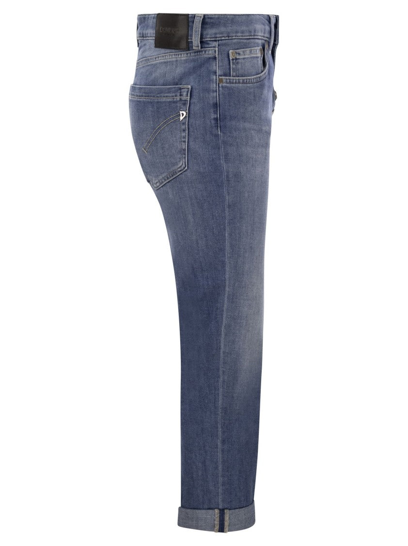 Dondup Koons - Loose Jeans With Jewelled Buttons