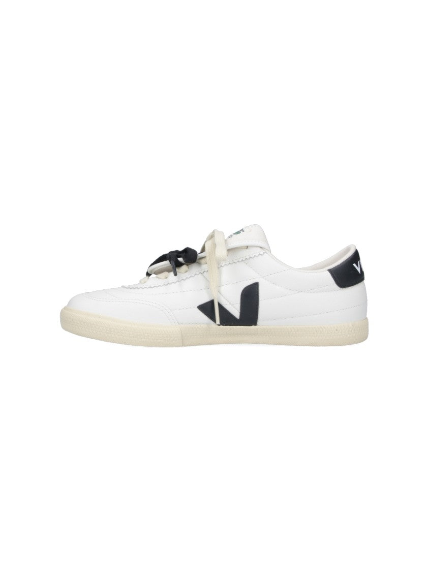 Veja White Panenka Leather Low-Top Sneakers