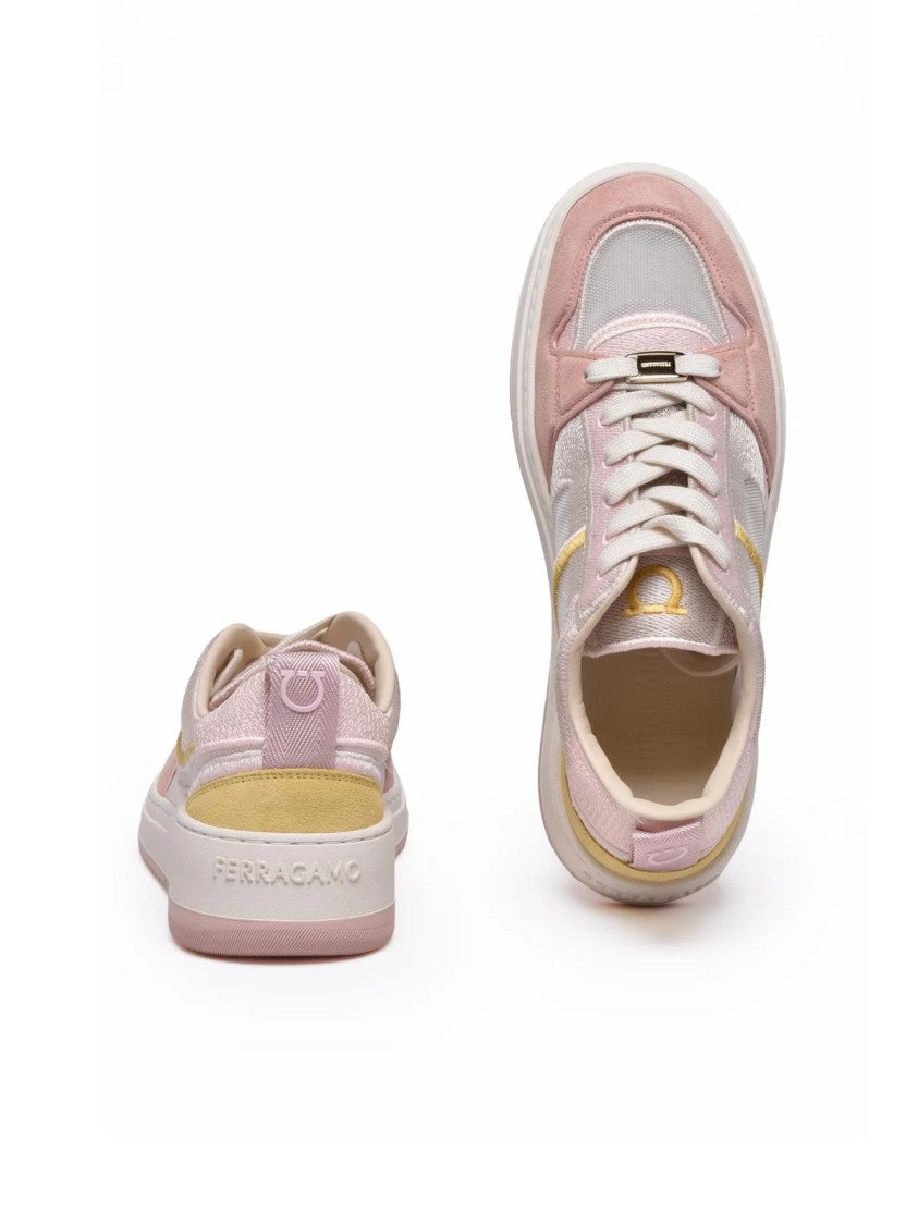 Ferragamo 'Destiny' Leather Sneakers