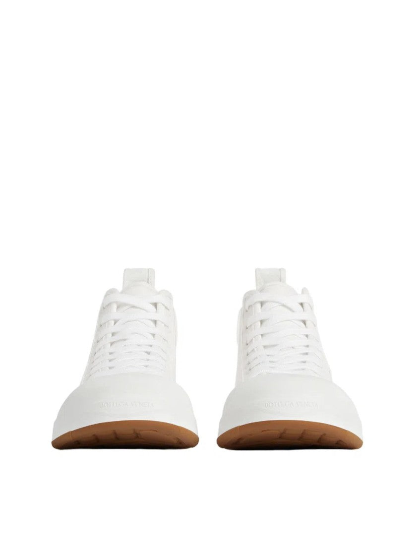 Bottega Veneta Vulcan Canvas High-Top Sneakers