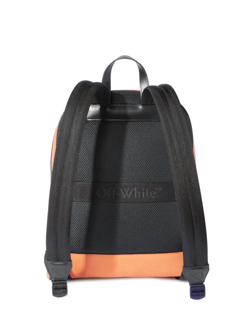 Off-White Basket Round Logo Backpack