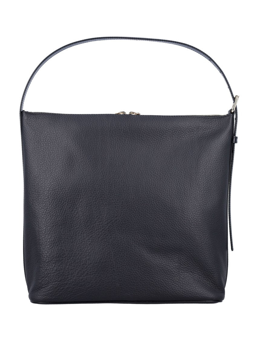 A.P.C. Sac Vera Structured Black Handbag