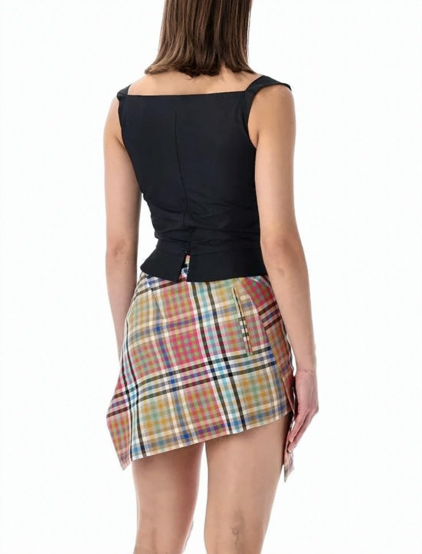 Vivienne Westwood Draped V-Neck Sleeveless Top