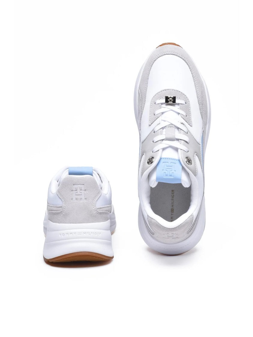 Tommy Hilfiger Beige Heavenly Chunky Runner Sneakers
