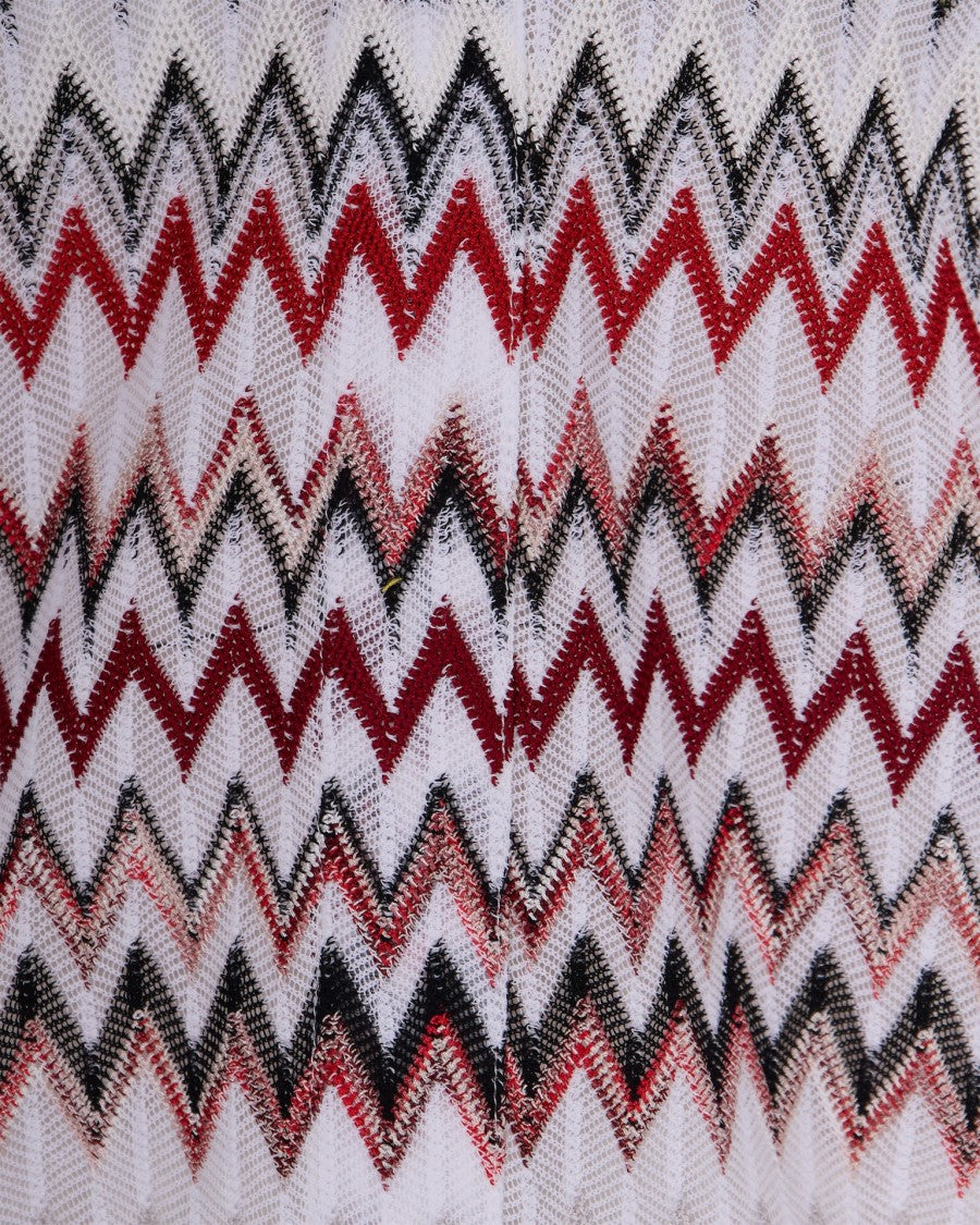 Missoni Zig Zag Viscose Polo Shirt