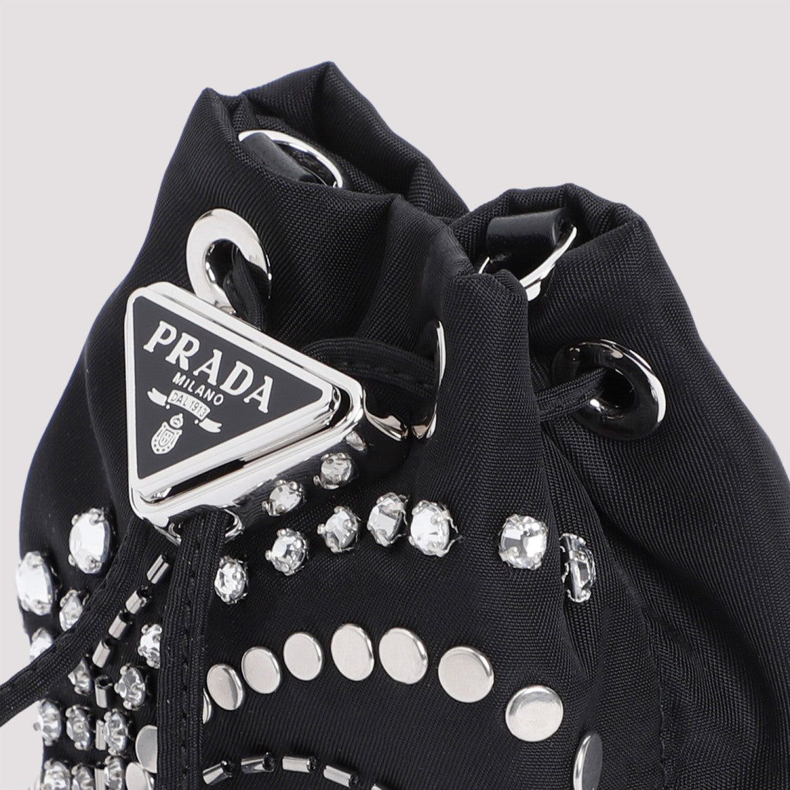 Prada Black Polyamide Pouch