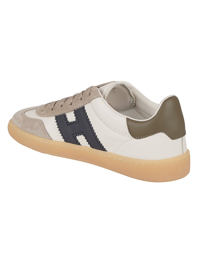 Hogan Low-Top Sneakers With Suede And Leather Panels