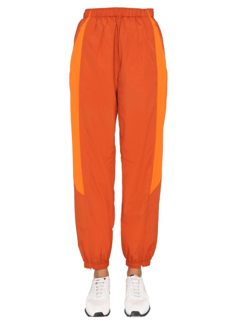Y-3 Relaxed-Fit Jogging Pants With Two-Tone Design