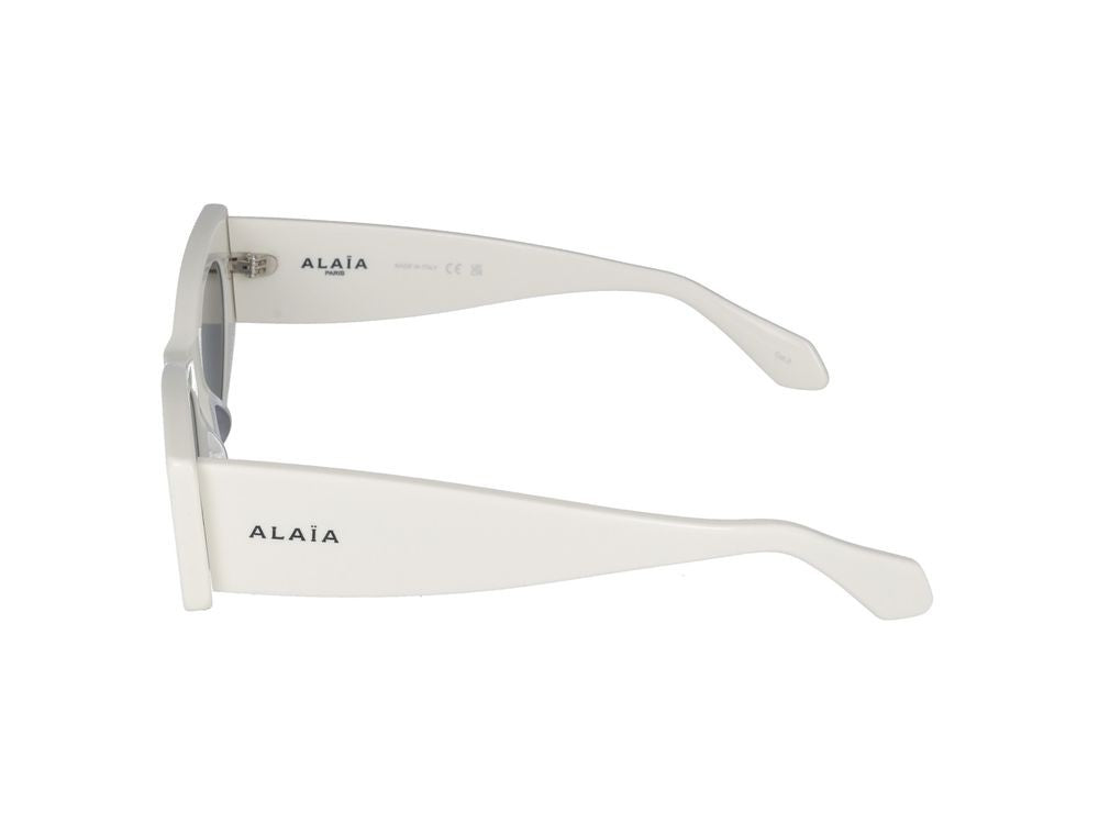 Azzedine Alaïa Sunglasses Azzedine Alaia Aa0075s 002 White White Grey 52/20/140