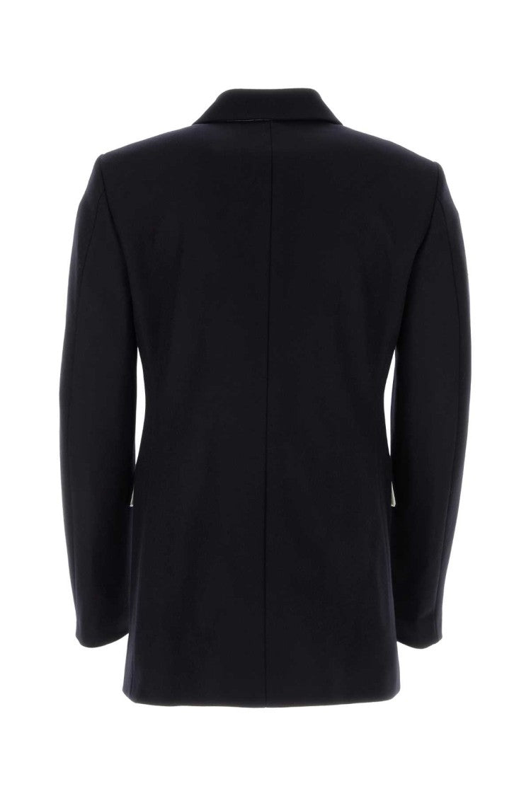 Wales Bonner Midnight Blue Wool Blend Blazer