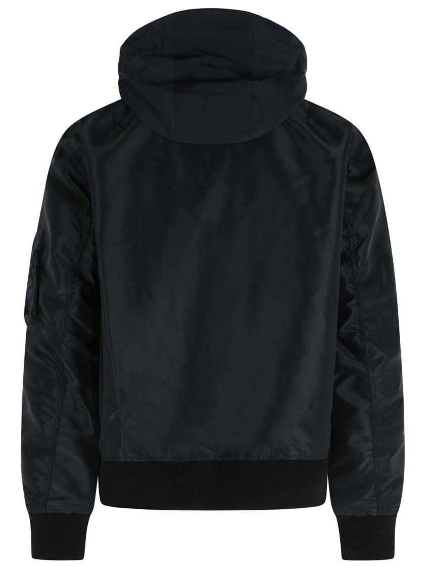 Sacai Black Nylon Jacket