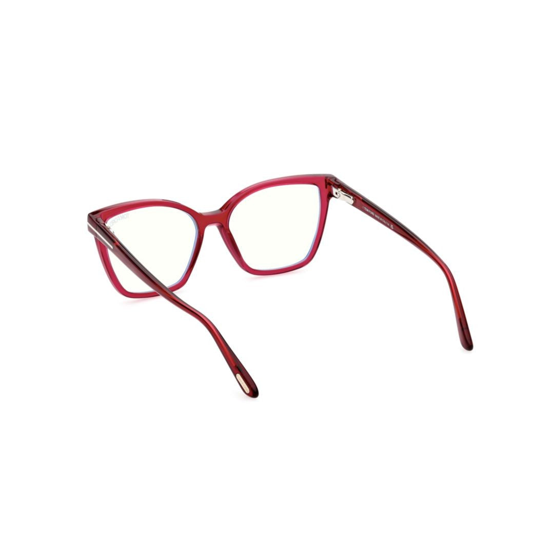 Tom Ford Ft5812-B Oversized Square Acetate Eyeglasses