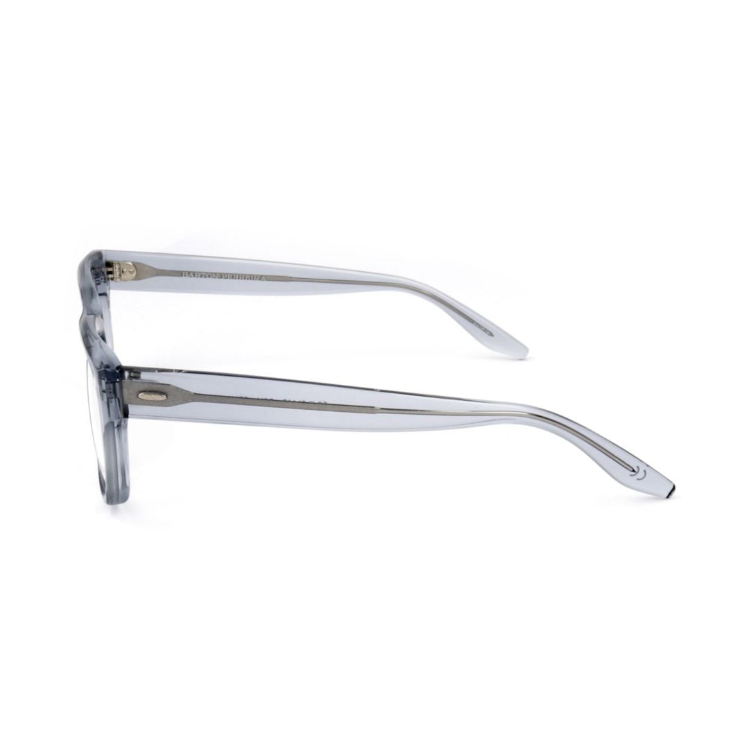 Barton Perreira Bp5069 502Jr Translucent Plastic Square Eyeglasses With Smoky Gray Tint