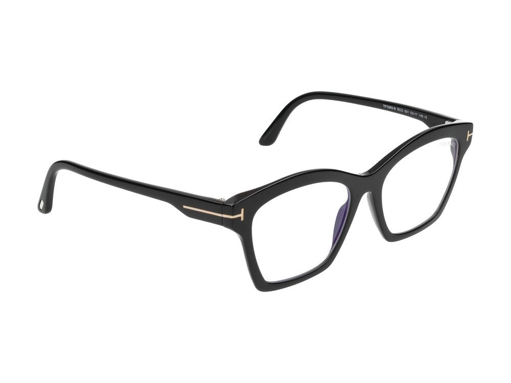 Tom Ford Eyeglasses Ft5965-B 001 53/17/140