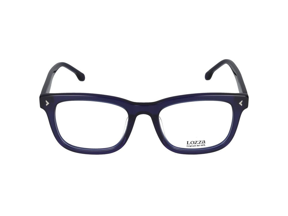 Lozza Eyeglasses Vl4275 0Agq Blue Transparent Shiny 52/19/145