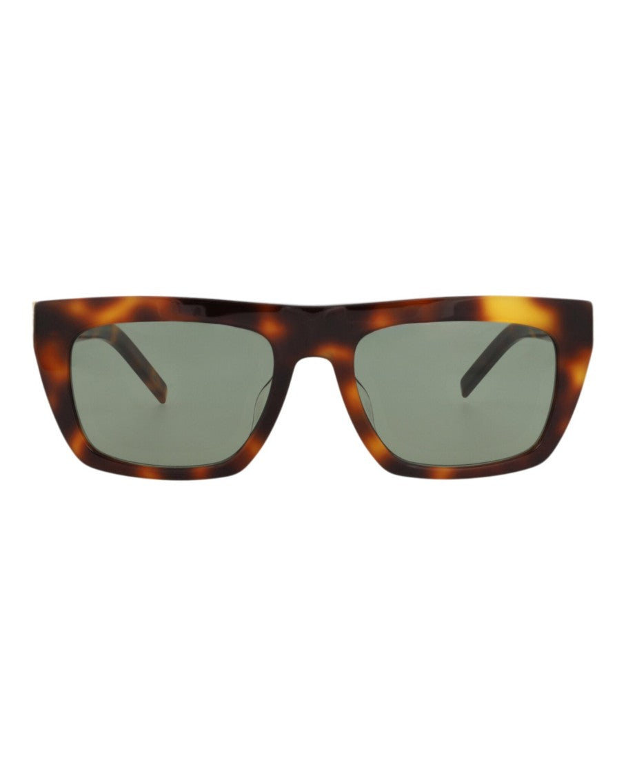Saint Laurent Square-Frame Recycled Acetate Sunglasses