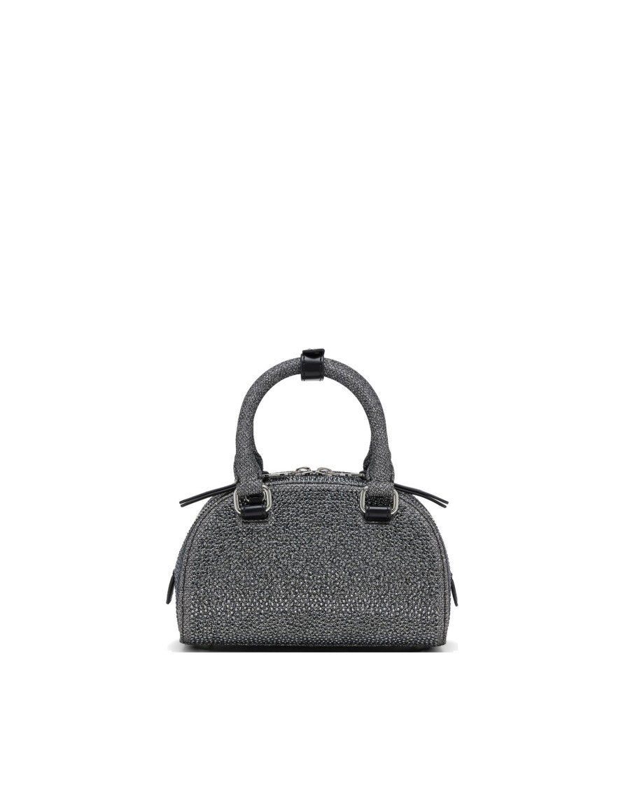 Diesel Mini Dome-Shaped Shoulder Bag With Rolled Handles