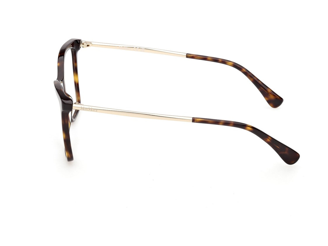 Max Mara Tortoiseshell Mm5235 Square Acetate Eyeglasses