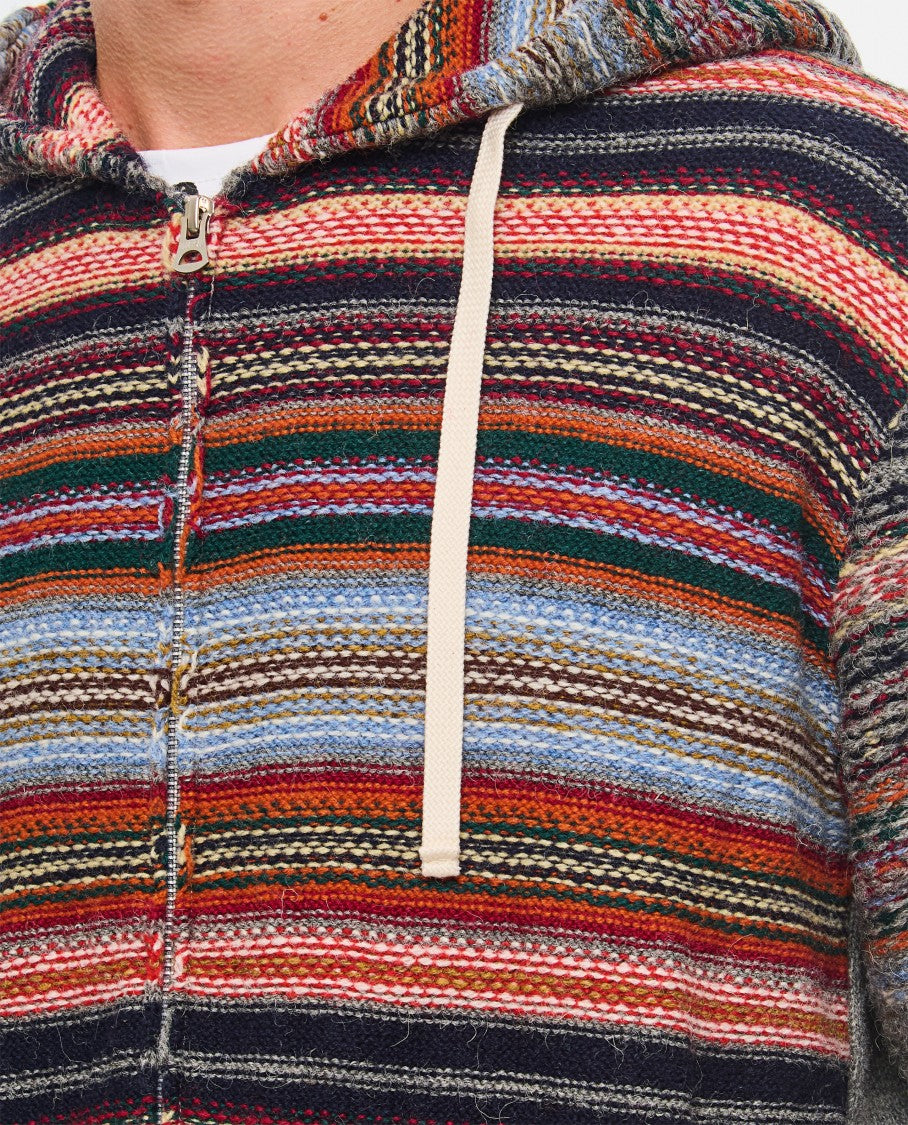 Junya Watanabe Zipped Hooded Knit
