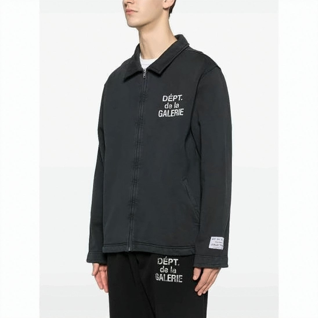 Gallery Dept. Relaxed Fit Zip-Up Hooded Sweatshirt