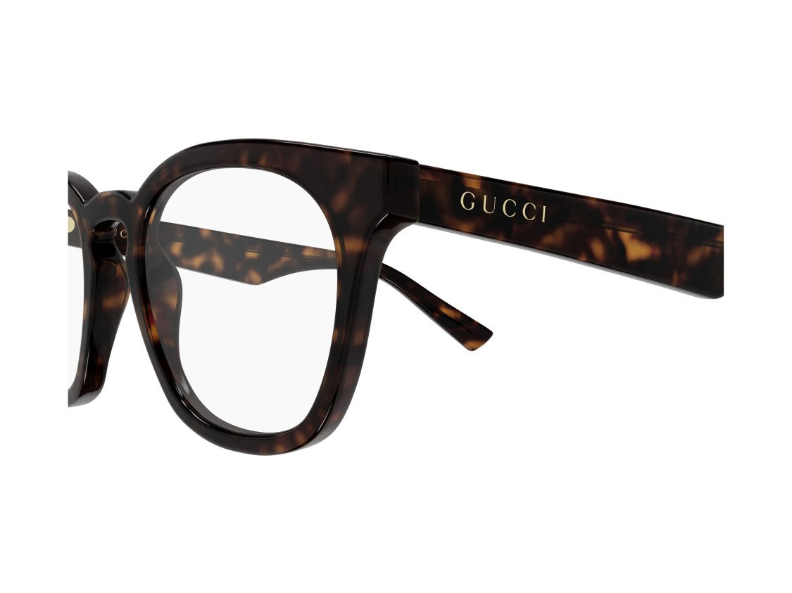 Gucci Gg2185o Tortoiseshell Oversized Square Eyeglasses
