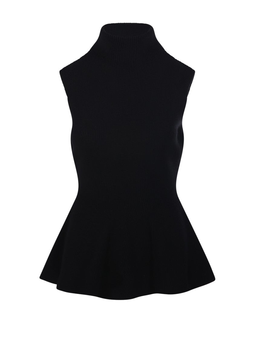 Róhe Sculptural Sleeveless Knitted Top