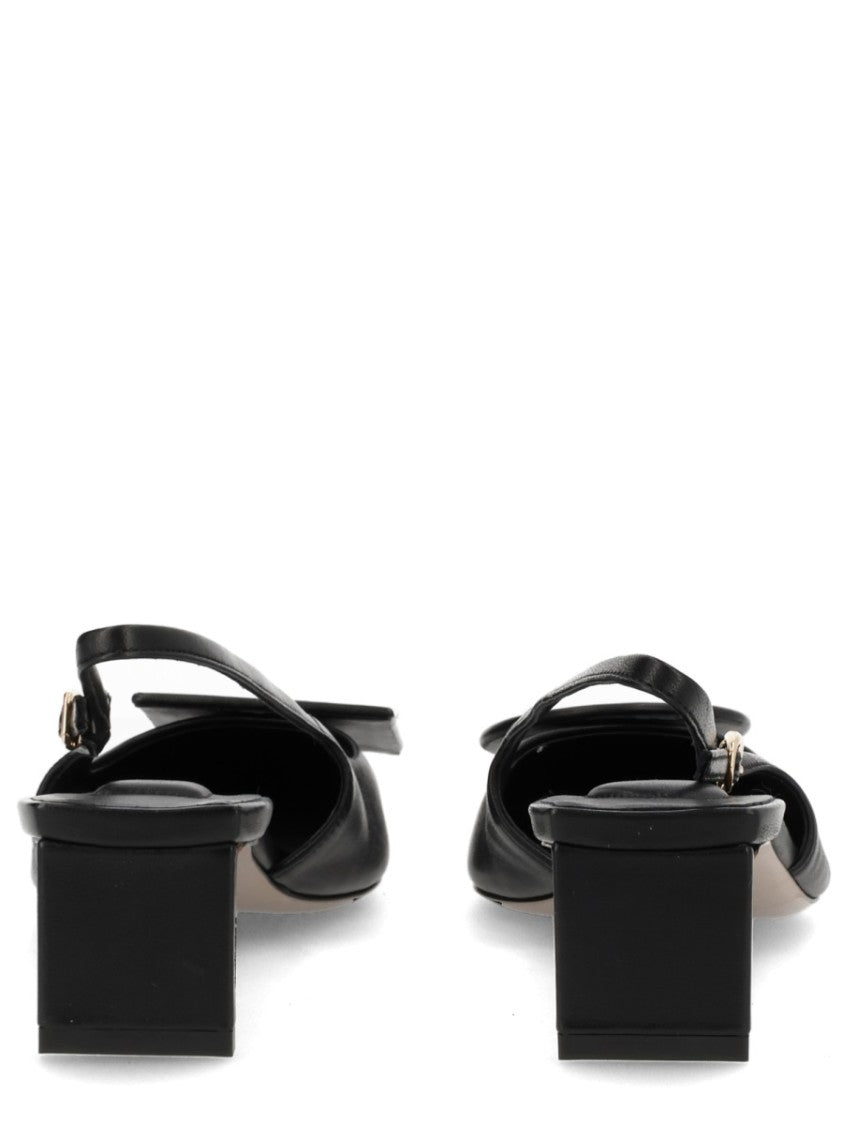 Jacquemus Les Slingbacks Duelo Lamb Leather Pumps