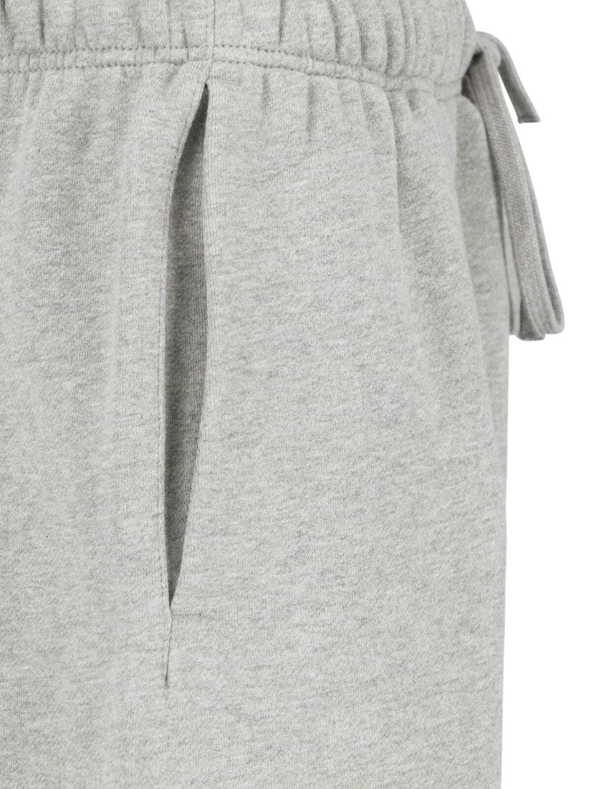 Fear Of God Essentials Grey Signature Mid-Rise Flare Sport Trousers