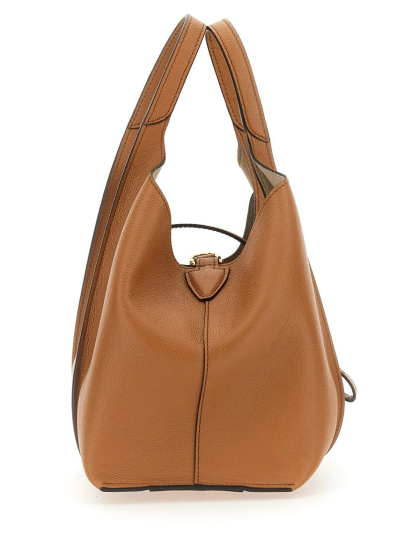 Tod's "T Timeless Mini" Shopping Bag