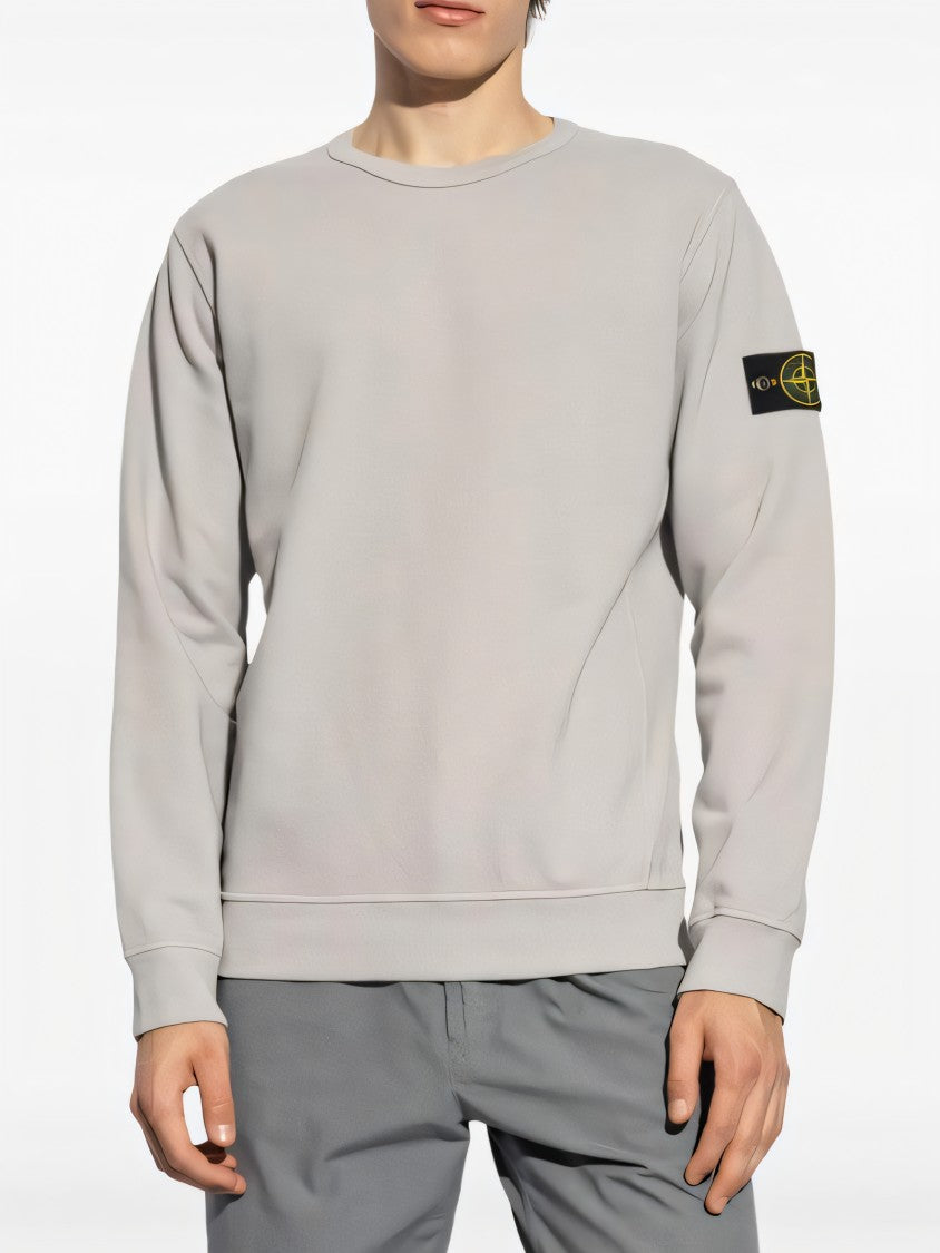 Stone Island Long-Sleeve Cotton T-Shirt