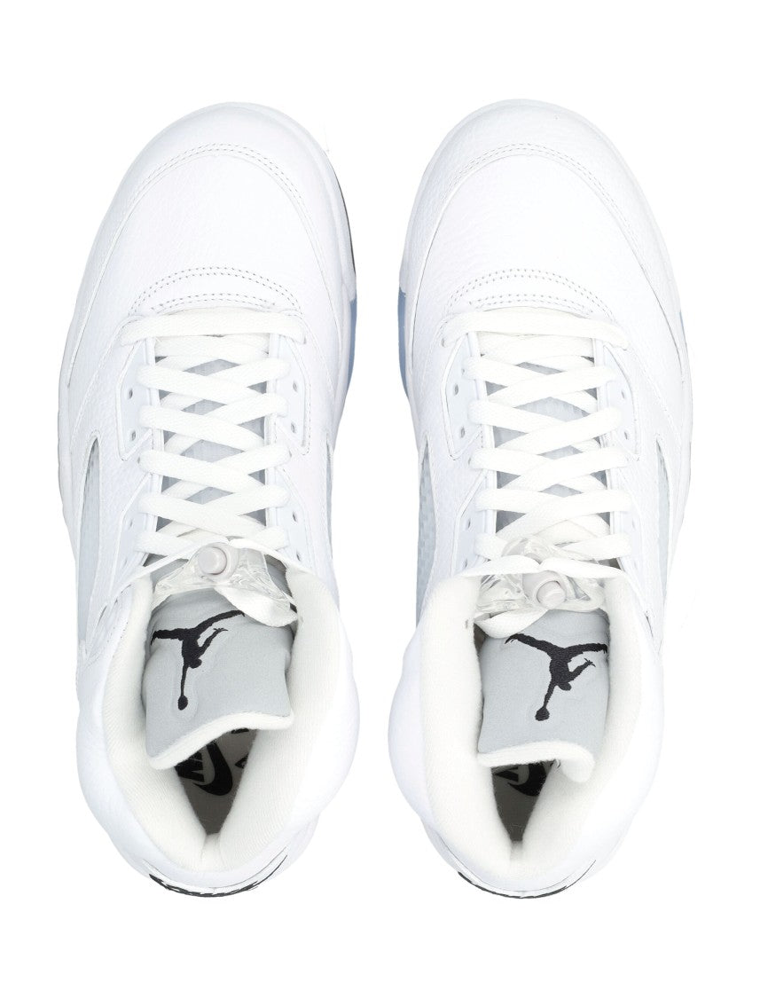 Nike Air Jordan 5 Retro Leather Sneakers